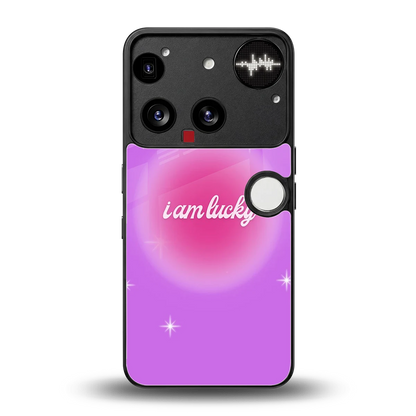 Lucky Me back phone cover | glass case for nothing phone 3