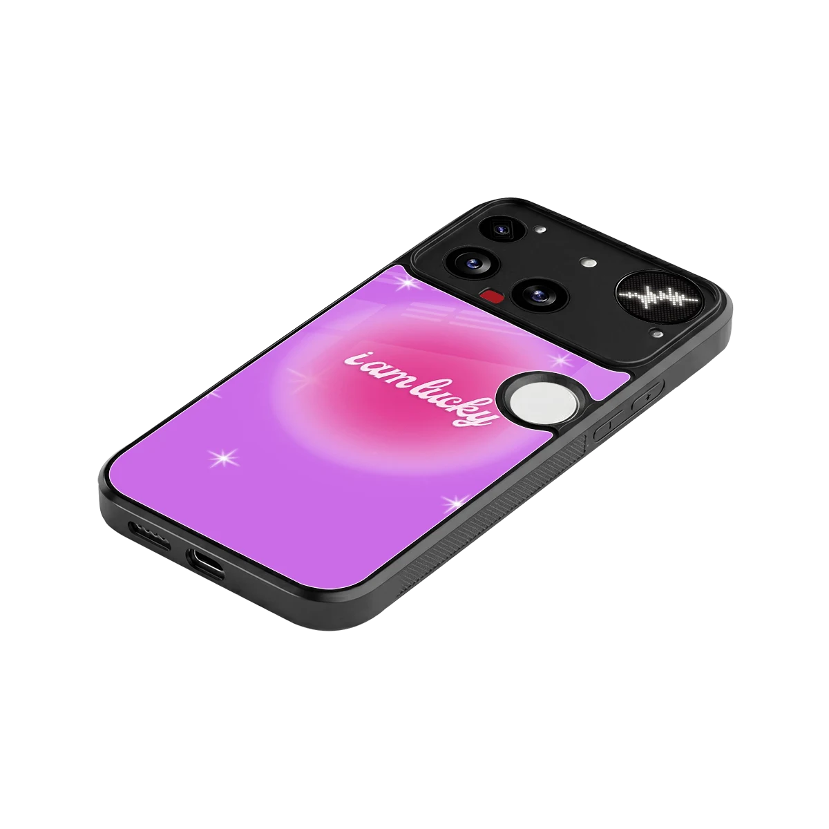 Lucky Me stylish phone case for nothing phone 3 | glossy glass and slim fit