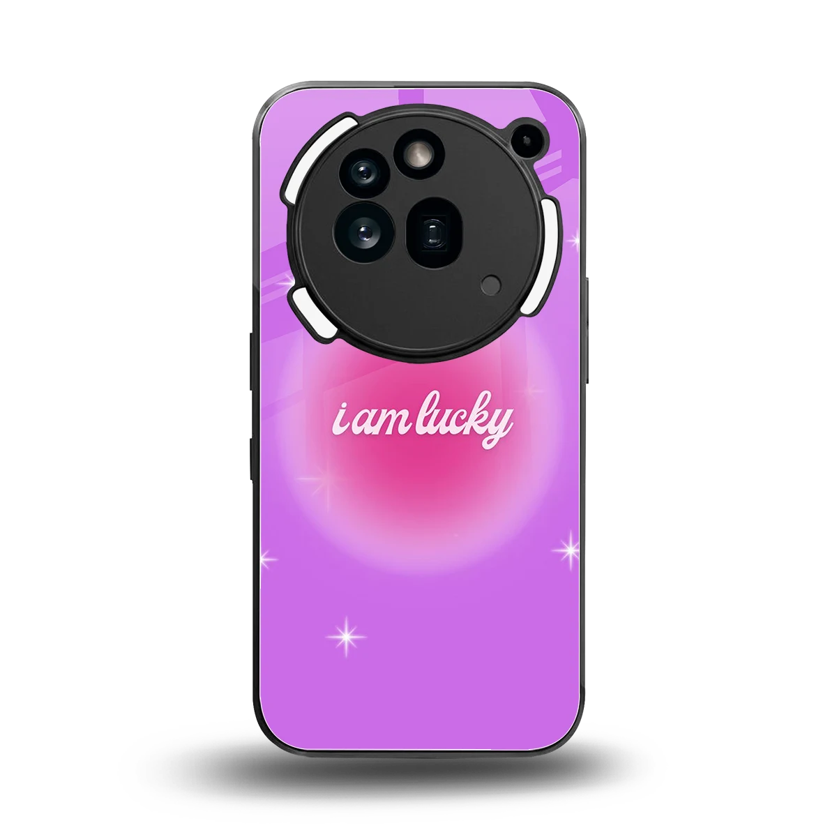 Lucky Me back phone cover | glass case for nothing phone 3a pro