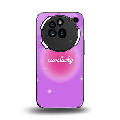 Lucky Me back phone cover | glass case for nothing phone 3a pro