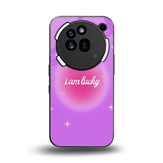 Lucky Me back phone cover | glass case for nothing phone 3a pro