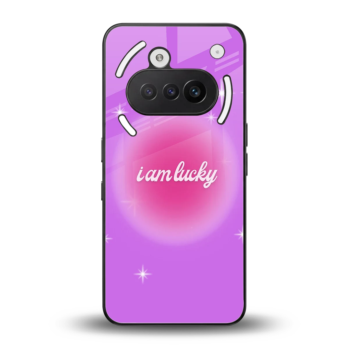 Lucky Me back phone cover | glass case for nothing phone 3a