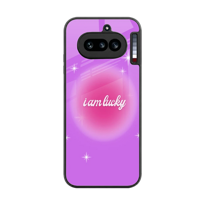 Lucky Me back phone cover | glass case for nothing phone 4a