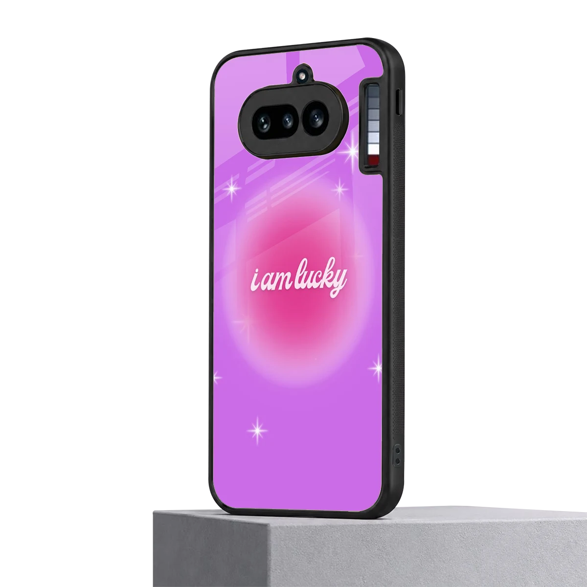 Lucky Me nothing phone 4a mobile cover | shockproof glass phone case