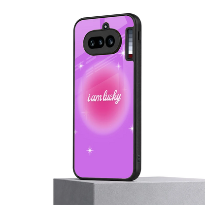 Lucky Me nothing phone 4a mobile cover | shockproof glass phone case