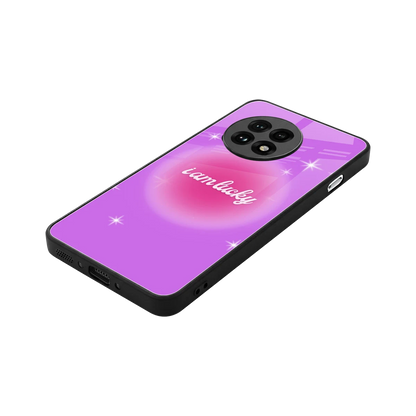 Lucky Me stylish phone case for oneplus 13r | glossy glass and slim fit