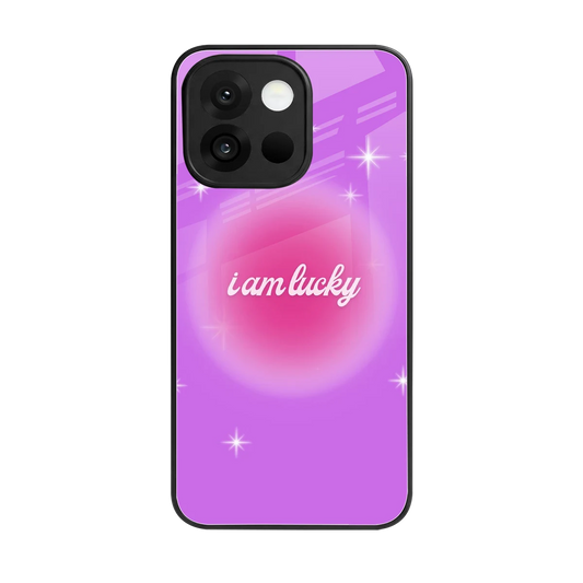 Lucky Me back phone cover | glass case for oneplus 13s