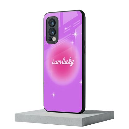 Lucky Me oneplus nord 2 mobile cover | shockproof glass phone case