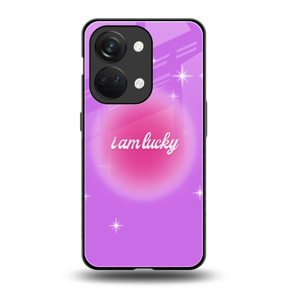 Lucky Me back phone cover | glass case for oneplus nord 3