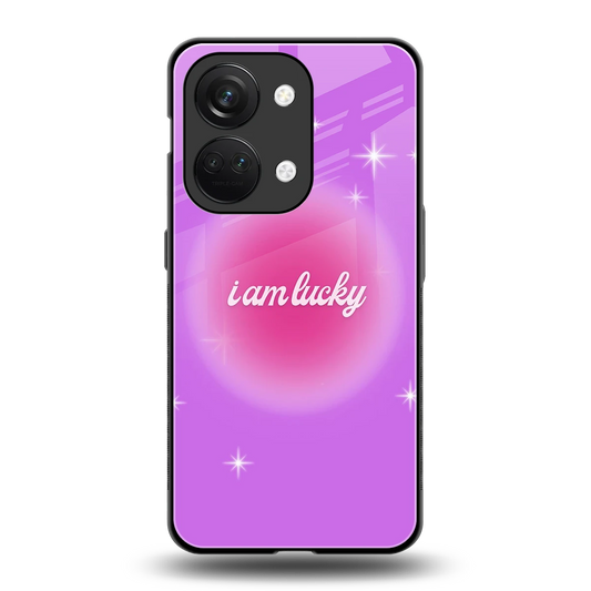 Lucky Me back phone cover | glass case for oneplus nord 3