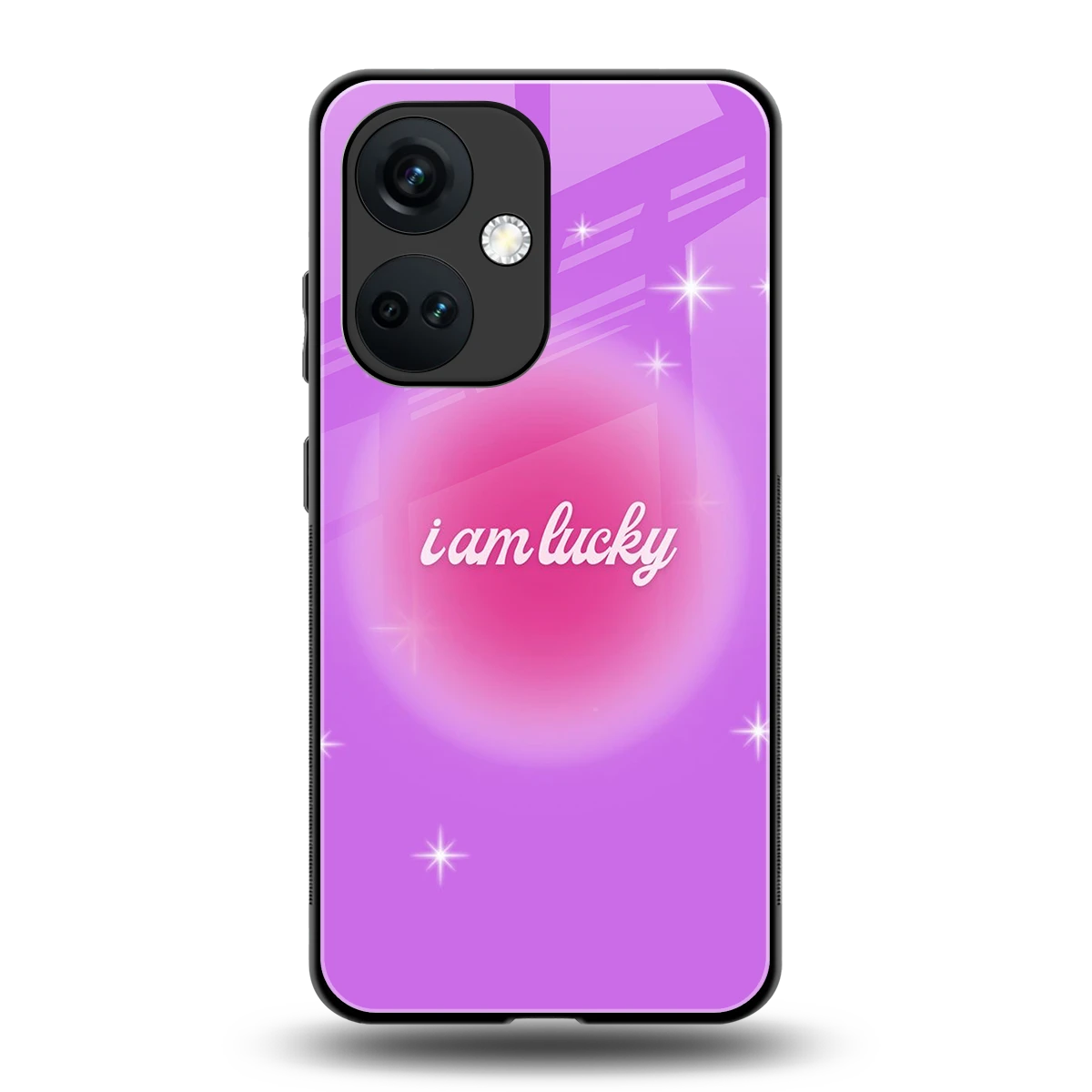 Lucky Me back phone cover | glass case for oneplus nord ce 3