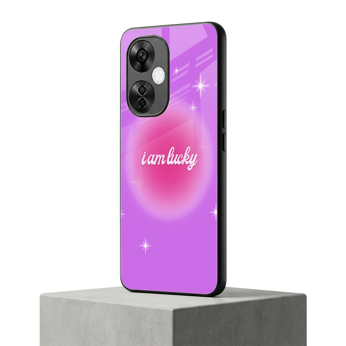 Lucky Me oneplus nord ce 3 lite mobile cover | shockproof glass phone case