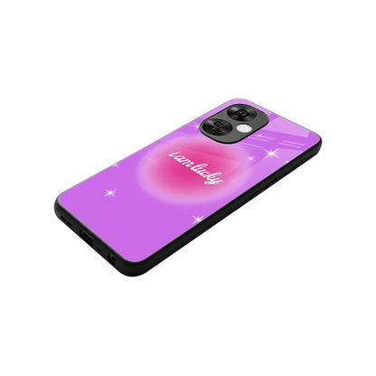 Lucky Me stylish phone case for oneplus nord ce 3 lite | glossy glass and slim fit