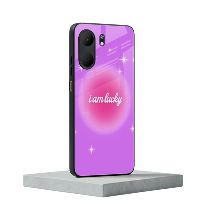 Lucky Me oppo a5x 5g mobile cover | shockproof glass phone case