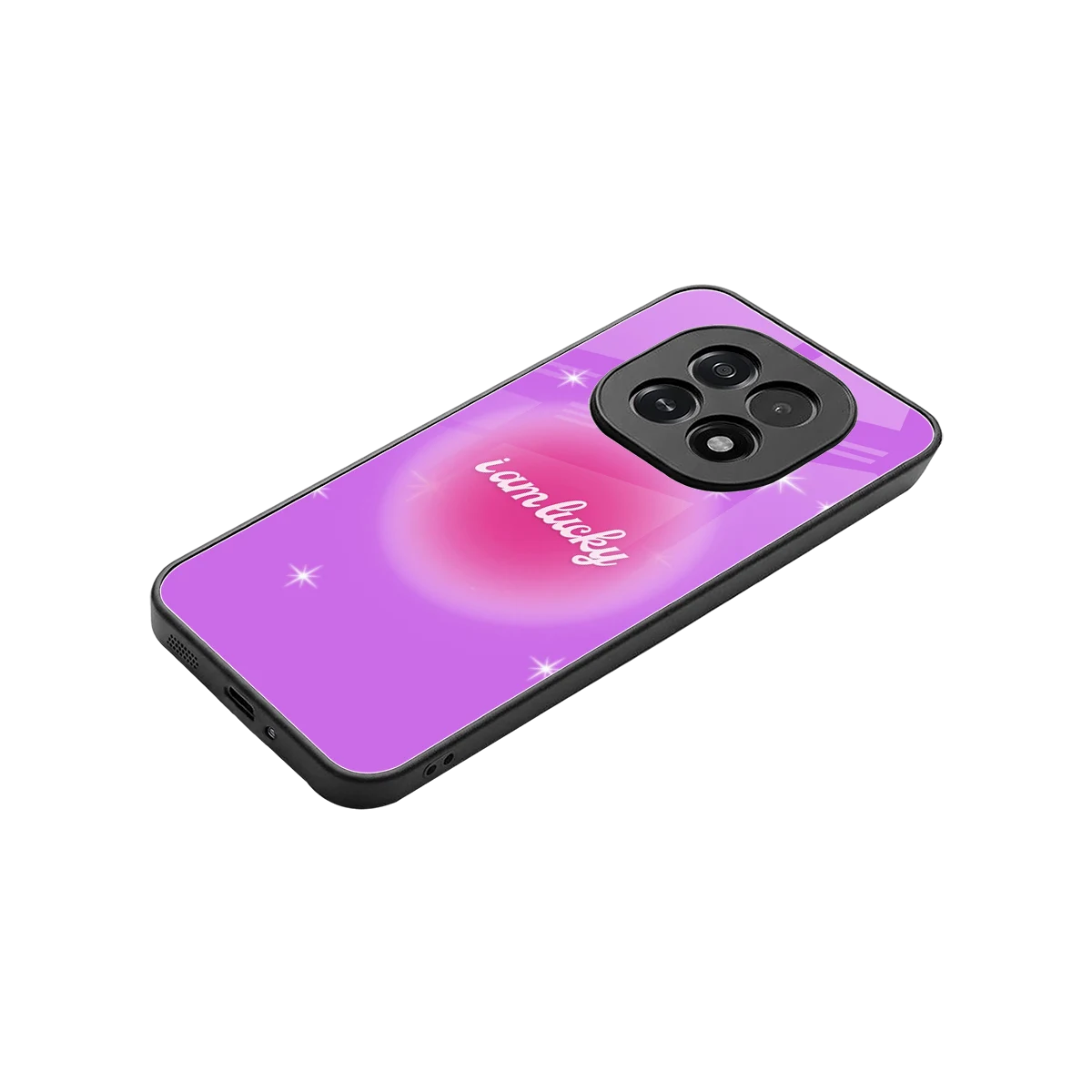 Lucky Me stylish phone case for oppo f29 5g | glossy glass and slim fit