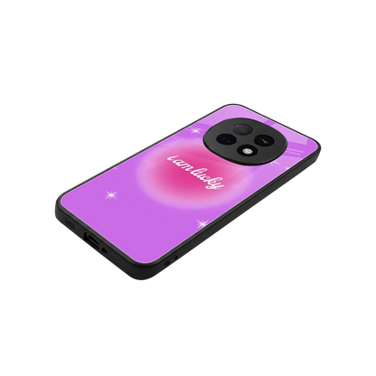 Lucky Me stylish phone case for oppo f29 pro 5g | glossy glass and slim fit