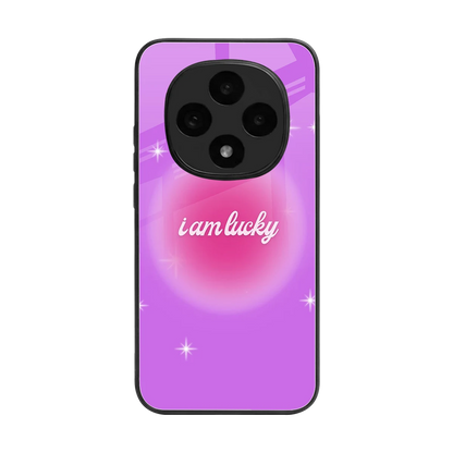 Lucky Me back phone cover | glass case for oppo f31 pro 5g
