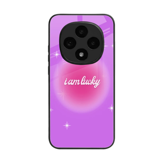Lucky Me back phone cover | glass case for oppo f31 pro 5g
