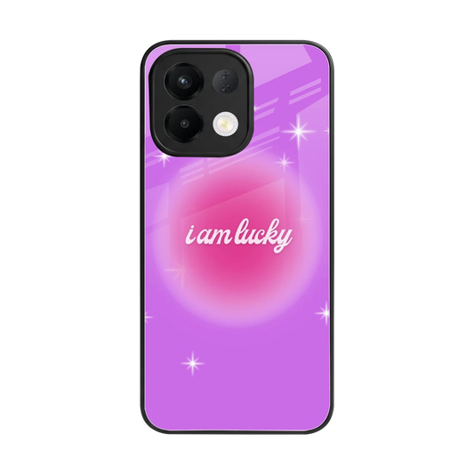 Lucky Me back phone cover | glass case for oppo k13 5g