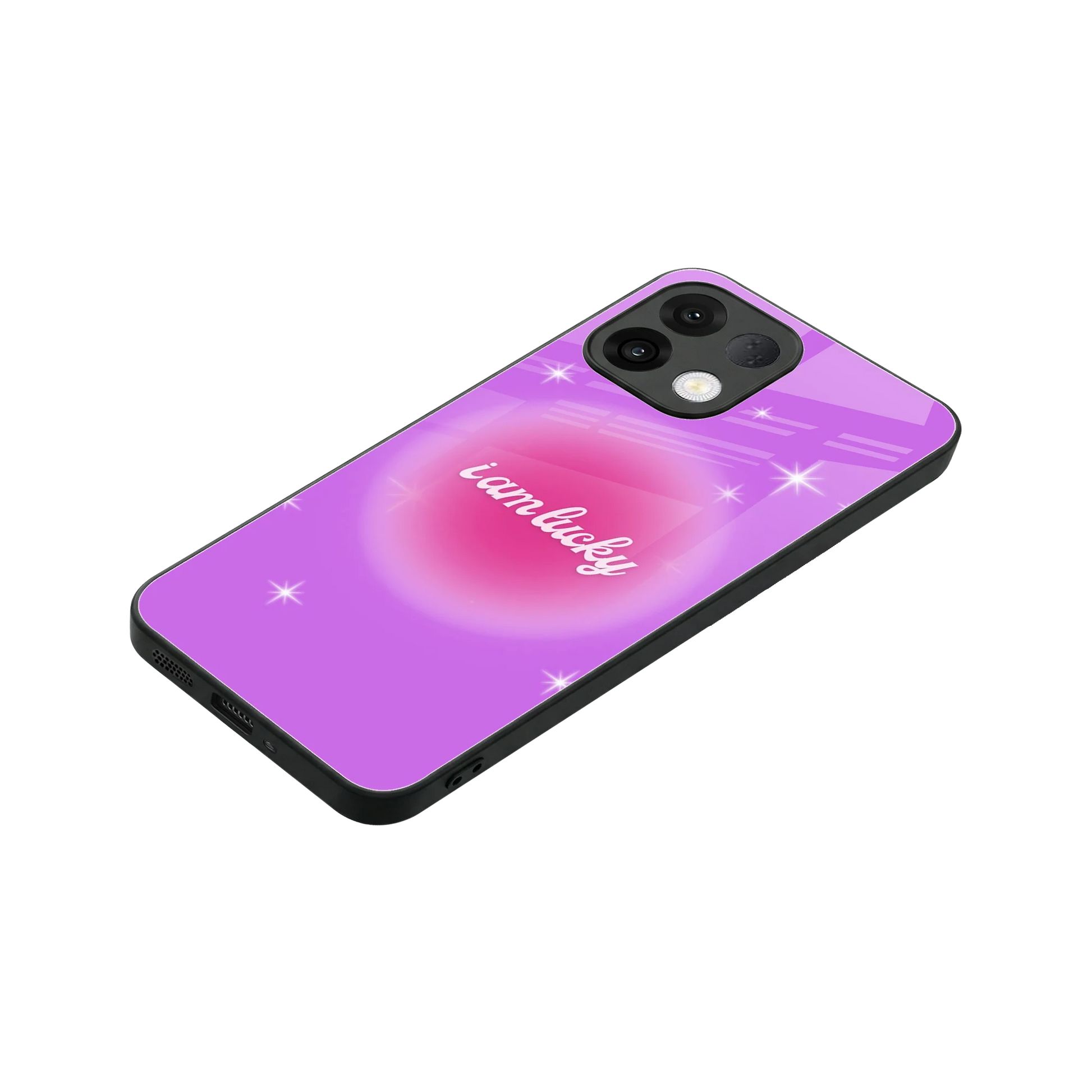 Lucky Me stylish phone case for oppo k13 5g | glossy glass and slim fit