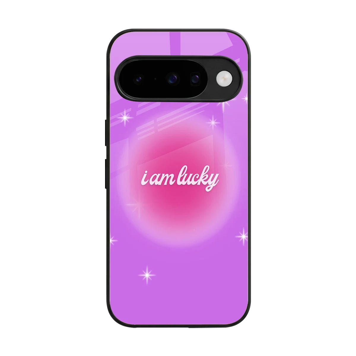 Lucky Me back phone cover | glass case for google pixel 10
