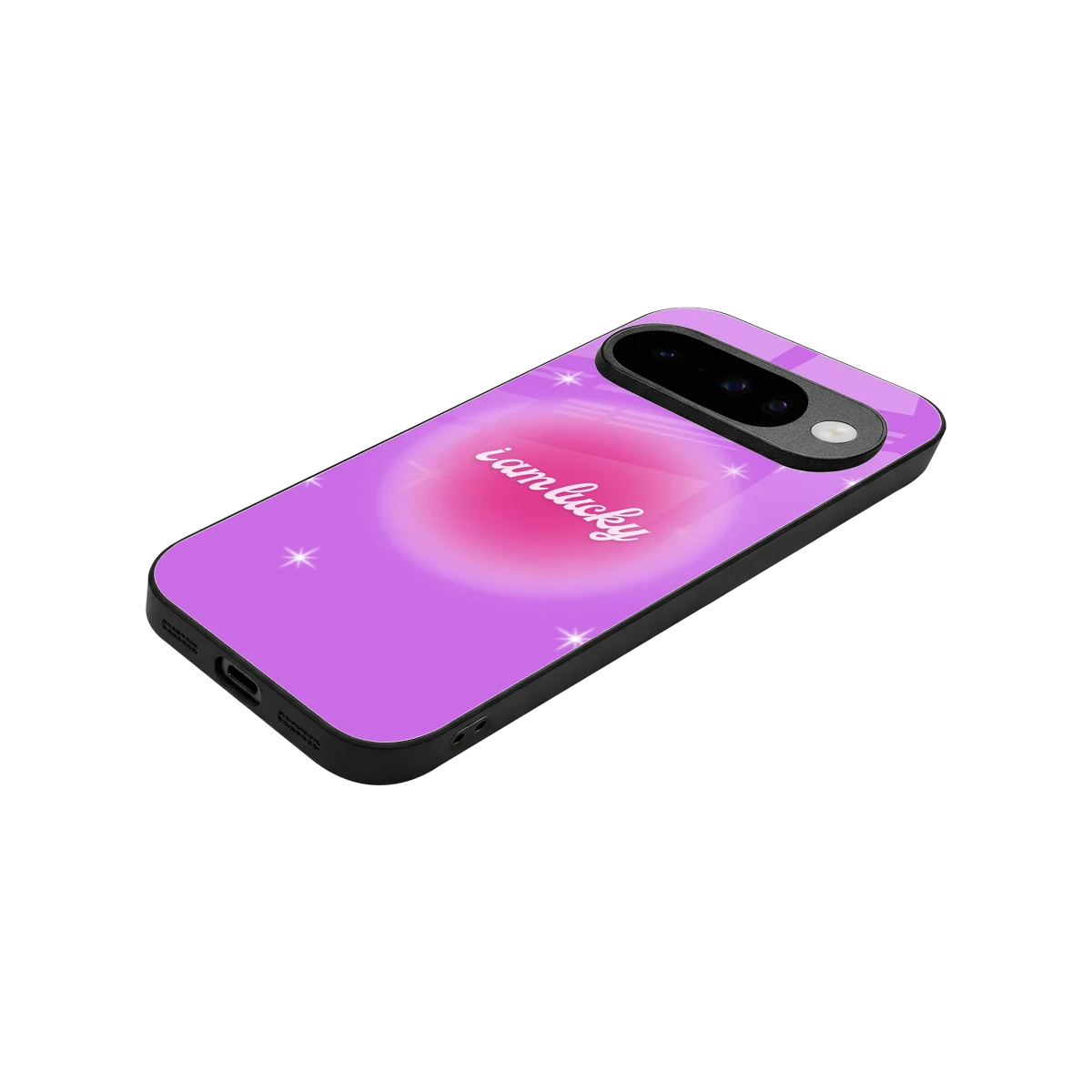 Lucky Me stylish phone case for google pixel 10 | glossy glass and slim fit