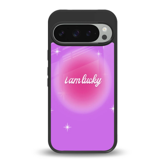 Lucky Me back phone cover | glass case for google pixel 9 pro xl