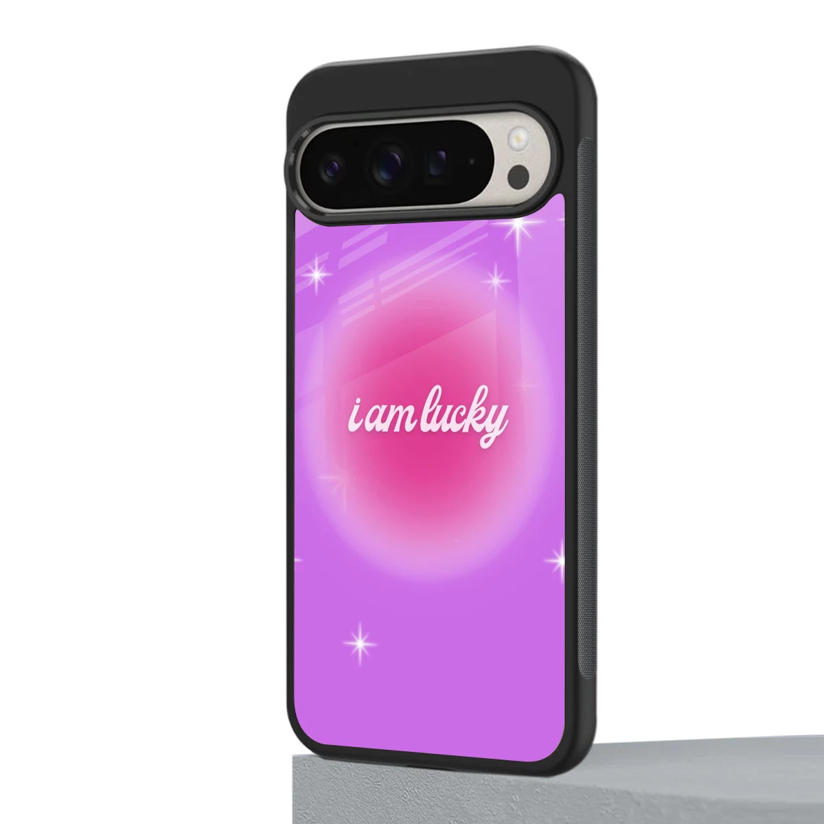 Lucky Me google pixel 9 pro xl mobile cover | shockproof glass phone case