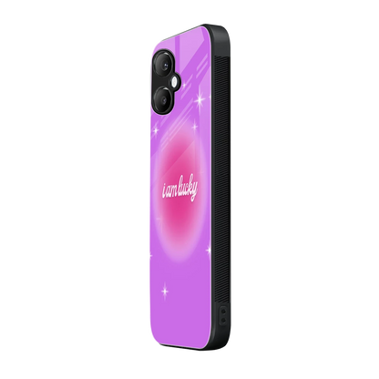Lucky Me samsung galaxy a06 5g mobile cover | shockproof glass phone case