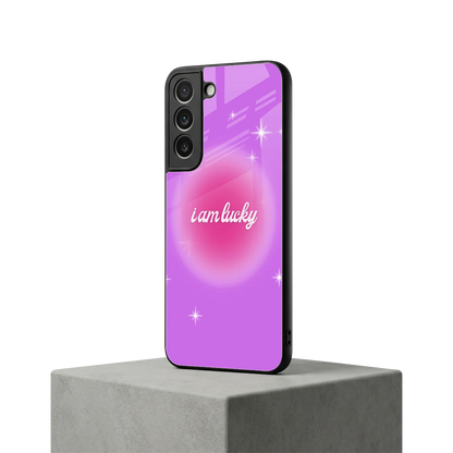Lucky Me samsung galaxy s22 mobile cover | shockproof glass phone case