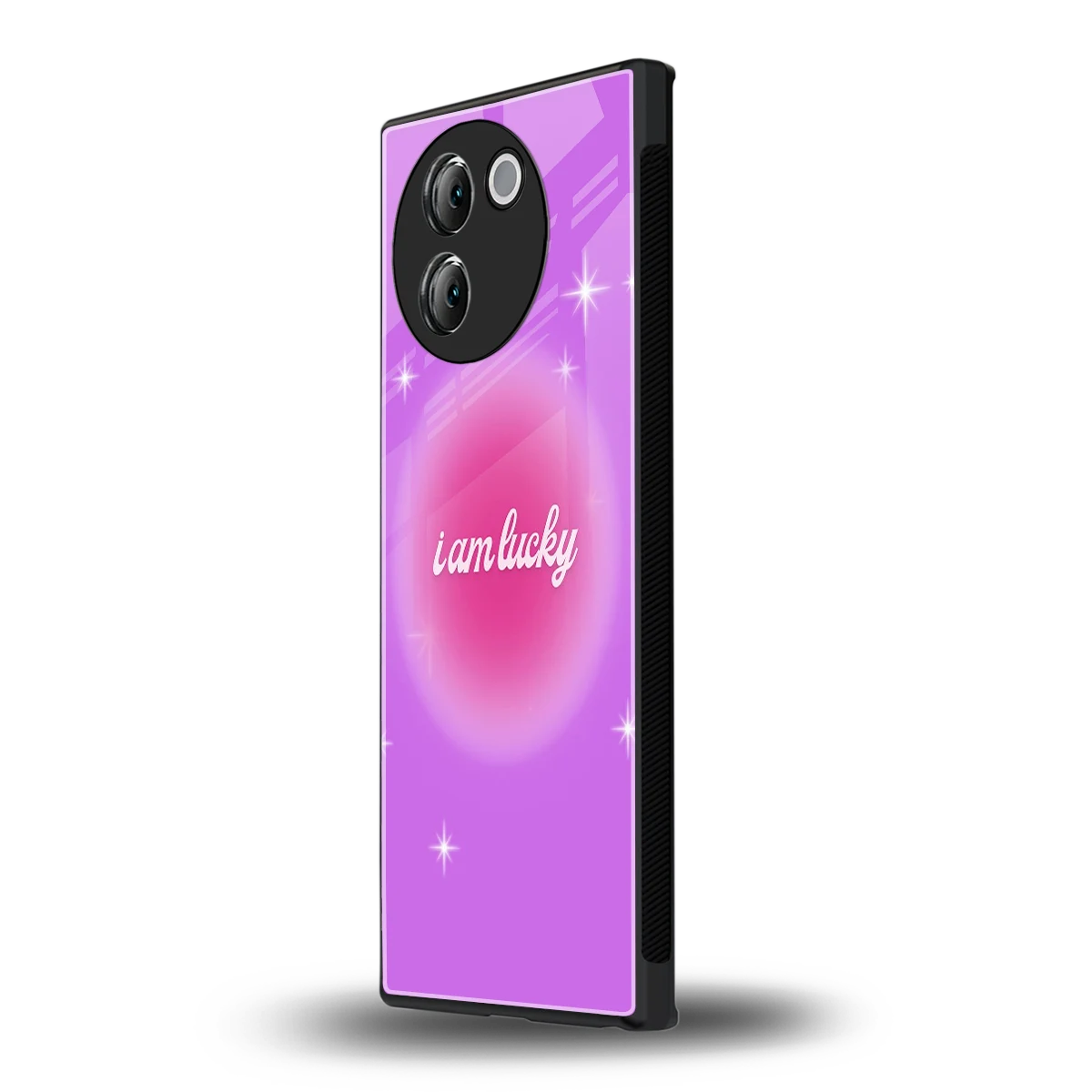 Lucky Me vivo v30e mobile cover | shockproof glass phone case