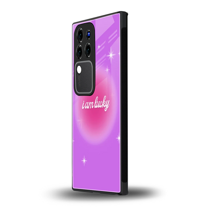 Lucky Mevivo v30 pro mobile cover | shockproof glass phone case