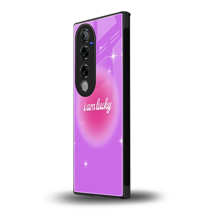 Lucky Me vivo v40 pro mobile cover | shockproof glass phone case