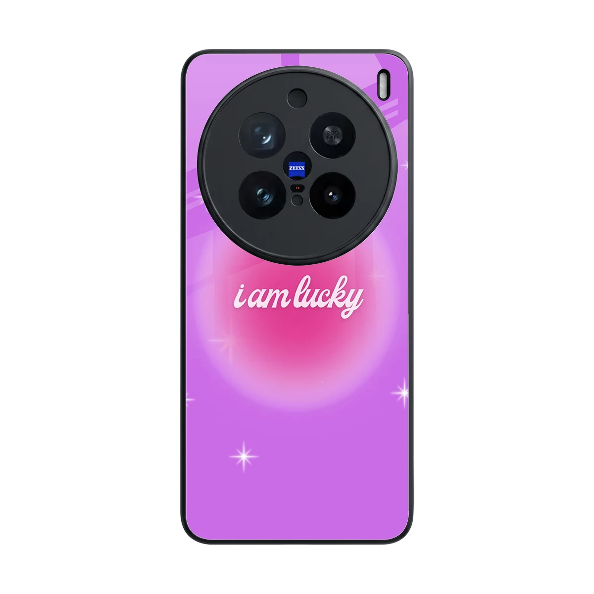 Lucky Me back phone cover | glass case for vivo x200 pro