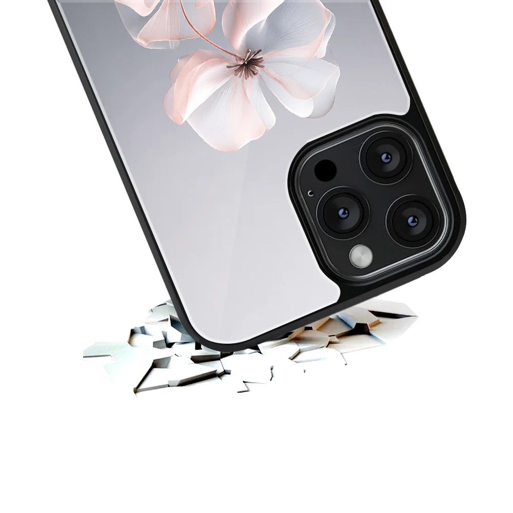 Durable Glass Back Mobile Case for iPhone, Samsung, OnePlus, Google Pixel, Redmi, Vivo, Oppo