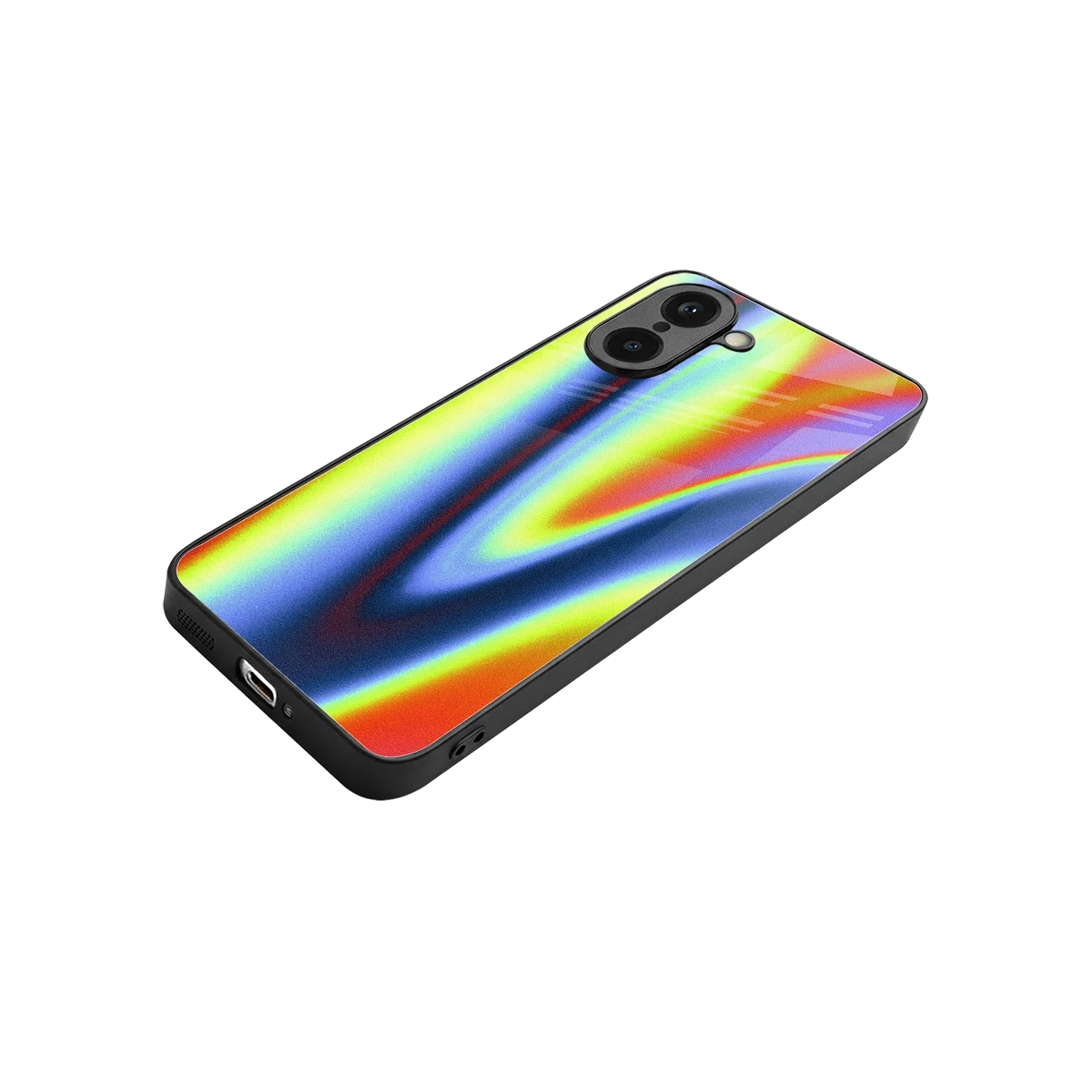 Luminous Aura stylish phone case for oneplus nord ce5 5g | glossy glass and slim fit