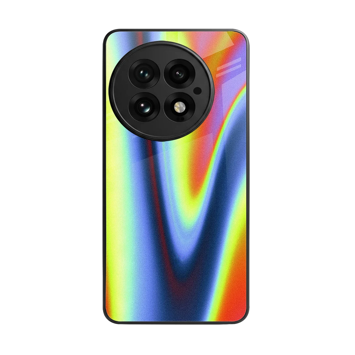 Luminous Aura back phone cover | glass case for oneplus 13