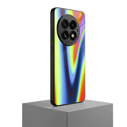 Luminous Aura oneplus 13 mobile cover | shockproof glass phone case