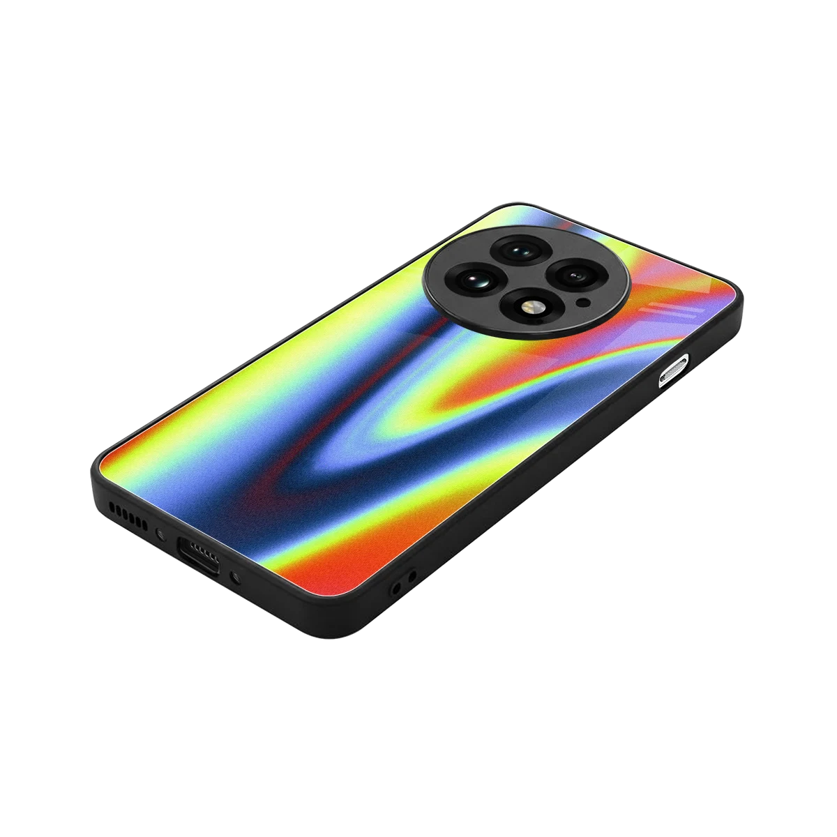 Luminous Aura stylish phone case for oneplus 13 | glossy glass and slim fit