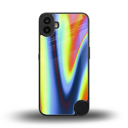 Luminous Aura back phone cover | glass case for cmf nothing phone 1