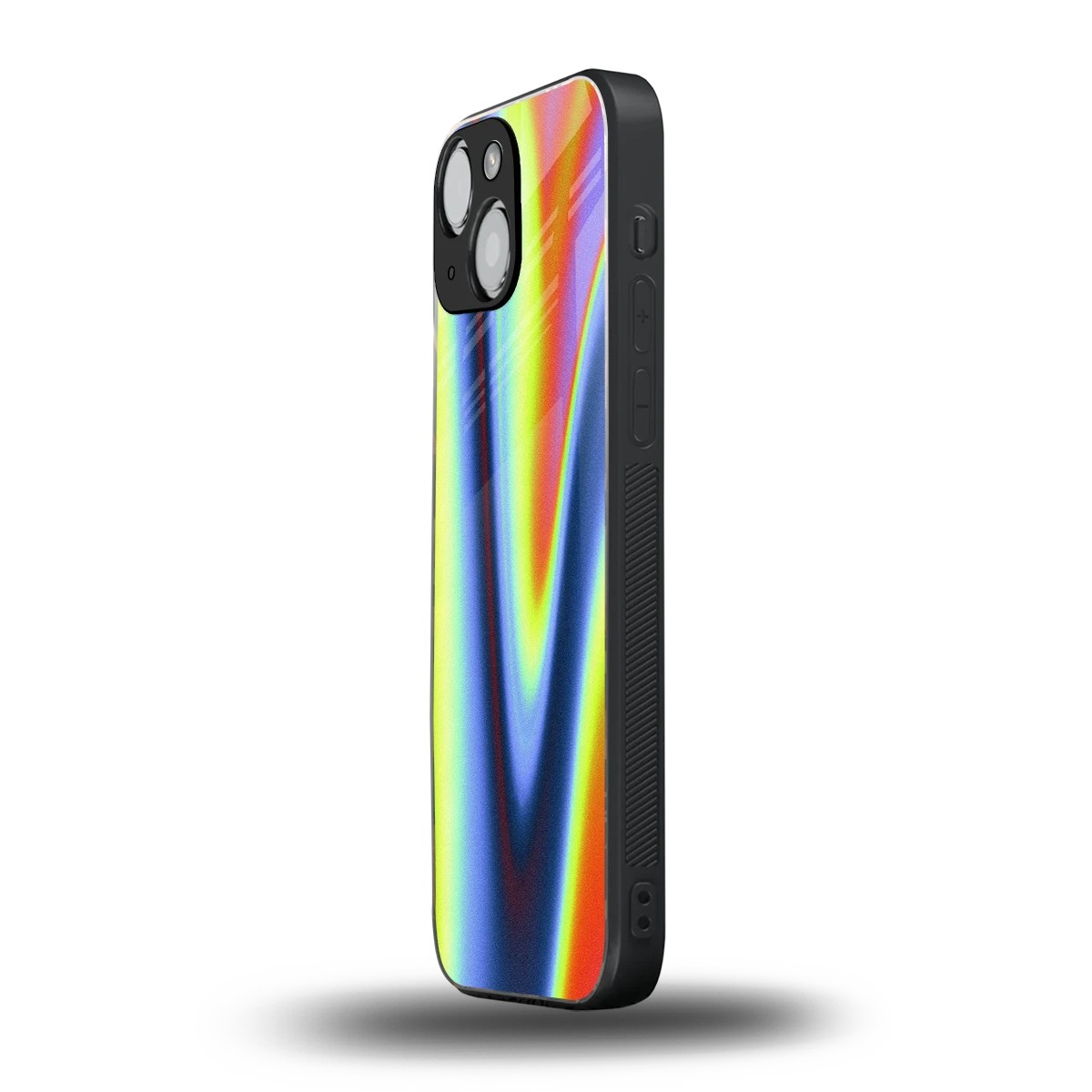 Luminous Aura iphone 12 mini mobile cover | shockproof glass phone case
