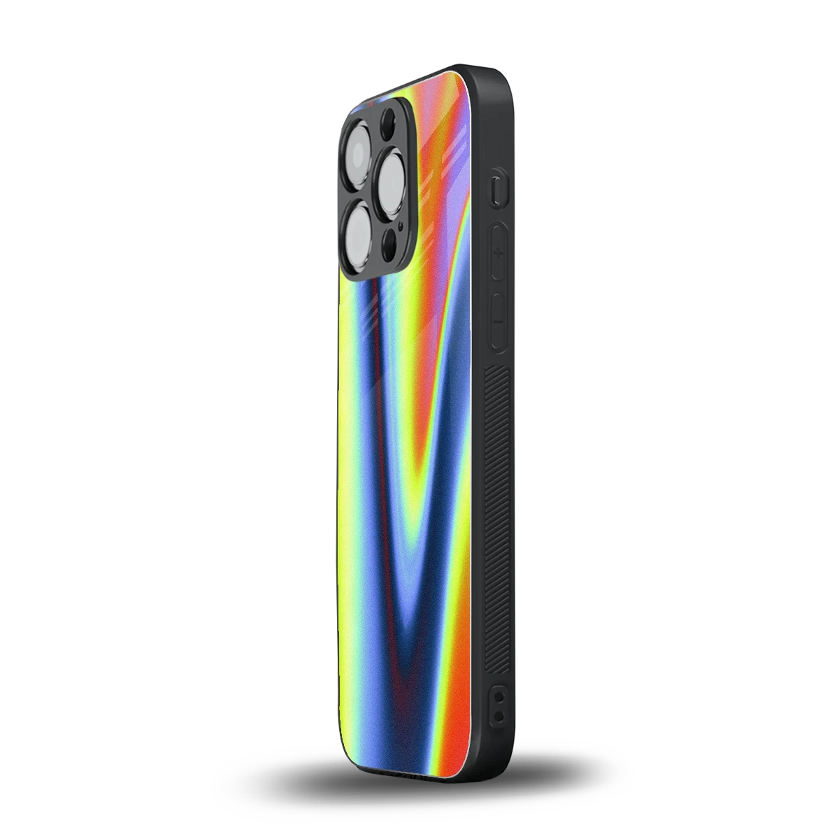 Luminous Aura iphone 13 pro mobile cover | shockproof glass phone case