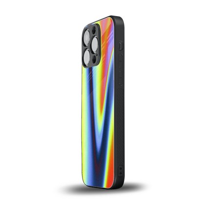 Luminous Aura iphone 13 pro mobile cover | shockproof glass phone case