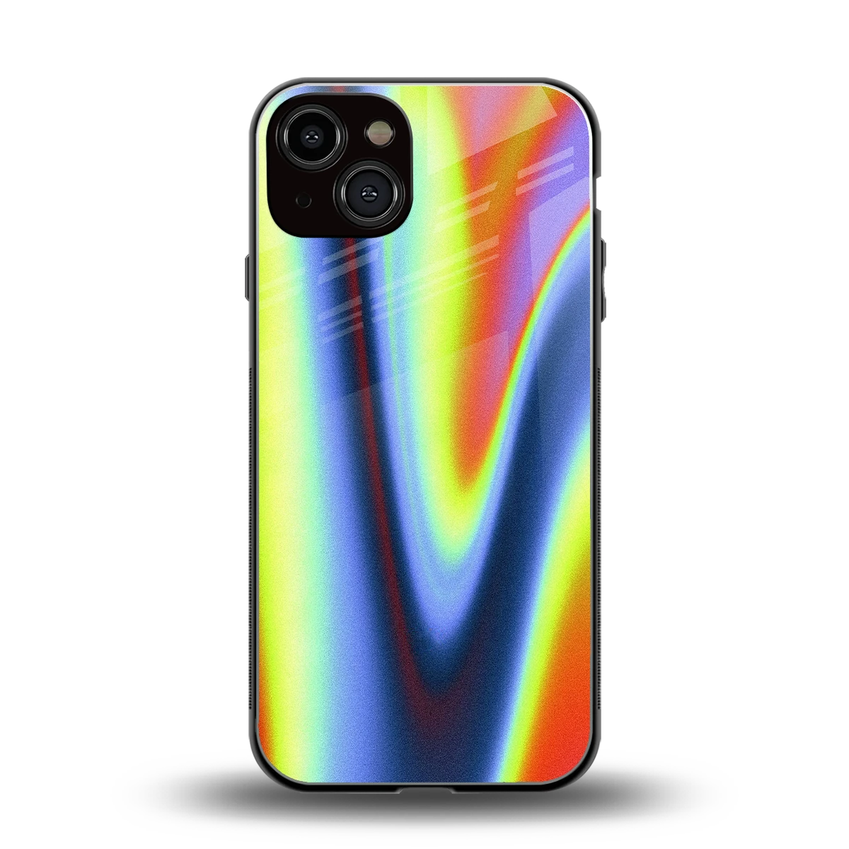 Luminous Aura back phone cover | glass case for iphone 13