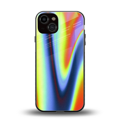 Luminous Aura back phone cover | glass case for iphone 13