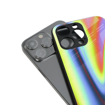 Luminous Aura stylish phone case for iphone 14 pro max | glossy glass and slim fit