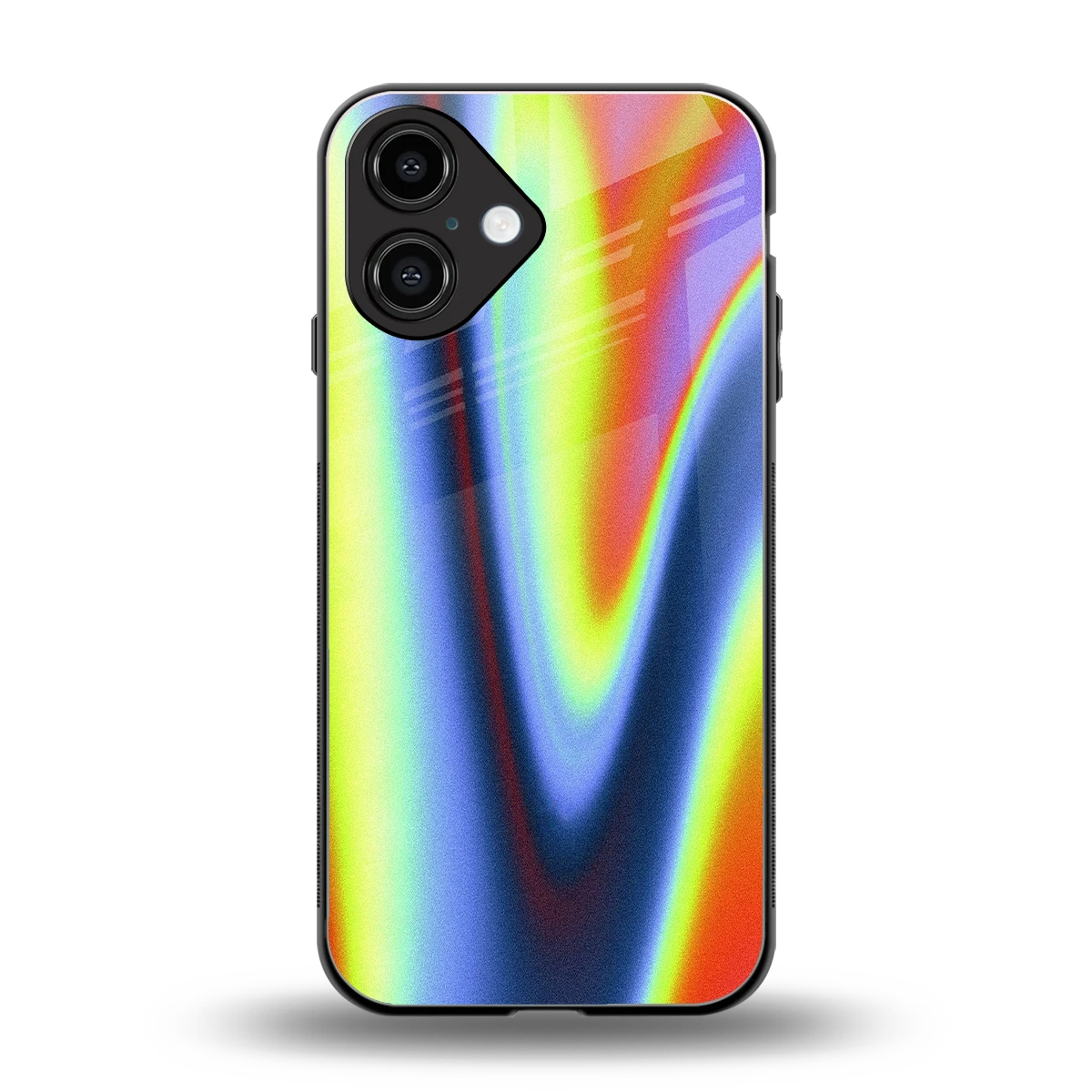 Luminous Aura back phone cover | glass case for iphone 16