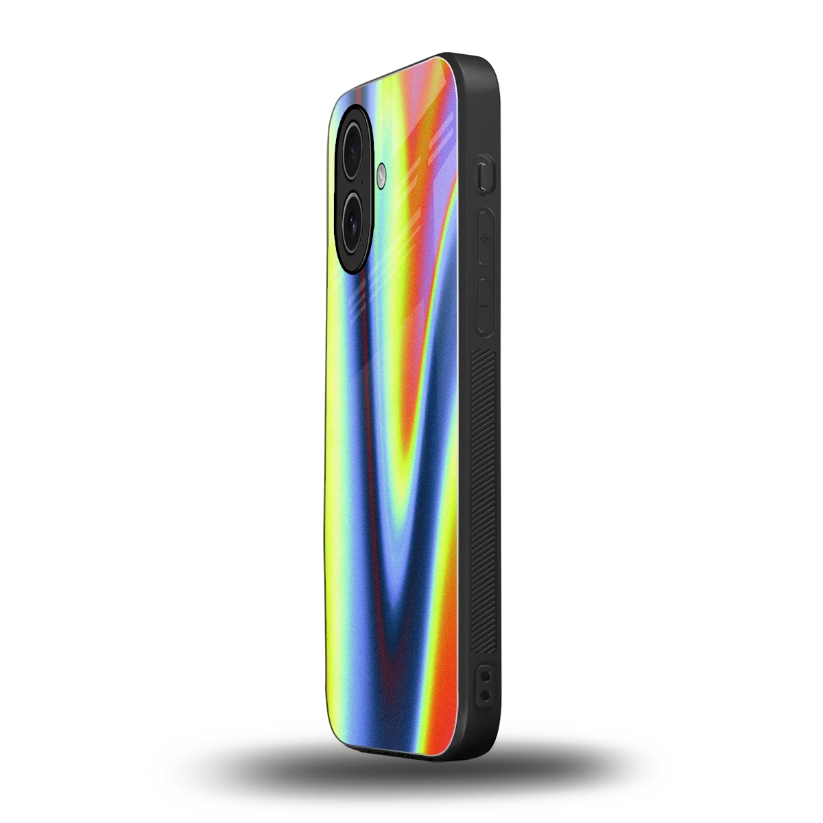 Luminous Aura iphone 17 mobile cover | shockproof glass phone case