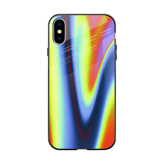 Luminous Aura back phone cover | glass case for iphone x