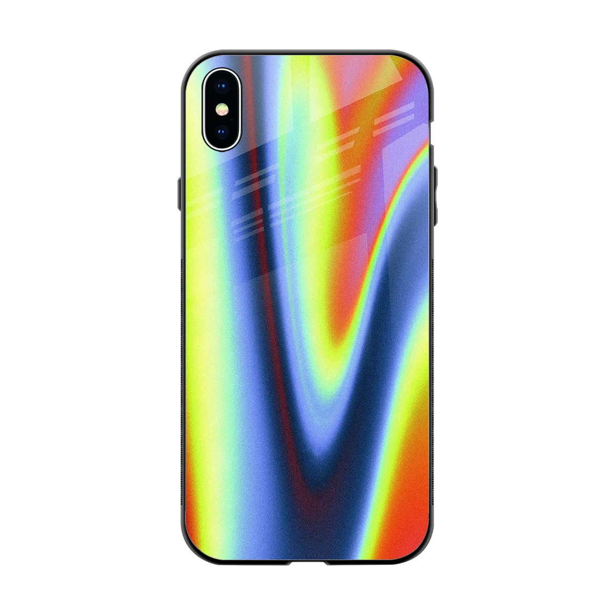 Luminous Aura back phone cover | glass case for iphone xs max